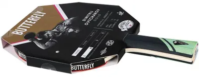 Immagine prodotto di Butterfly - Racchetta da ping pong "Ovtcharov" MR2377 (taglia unica) (nero/oro)