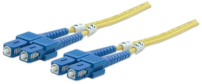 Image de INTELLINET LWL Anschlusskabel SC/SC 2m Singlemode OS2 gelb