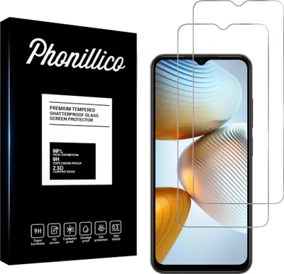 Image de Verre trempé pour Xiaomi Poco M4 5G [2 pièces] Film de protection d'écran anti-rayures verre résistant Phonillico®