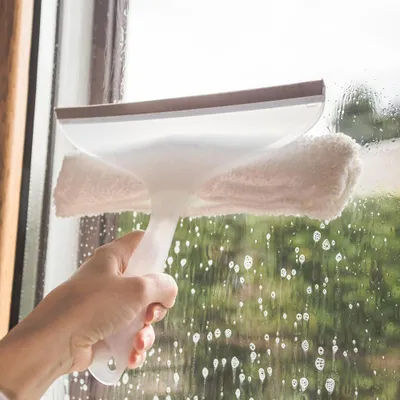 Produktbild von Apex Combi Fensterreinigungswerkzeug mit Mikrofaserbezug und Gummilippe