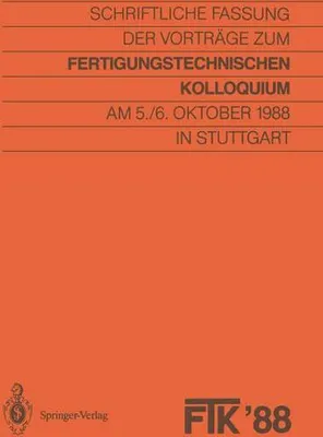 Obrázok produktu pre FTK '88, Fertigungstechnisches Kolloquium