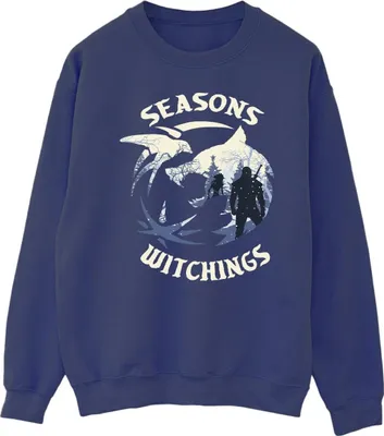 Produktbild von Netflix - "The Witcher" Sweatshirt für Herren BI49980 (4XL) (Marineblau)