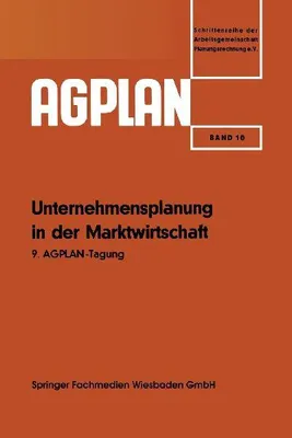 Produktbild von Unternehmensplanung in der Marktwirtschaft