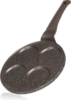 Produktbild von Granitbraune Pfanne 26cm, 4 Stück Antihaft-Lívance