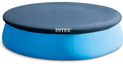 Produktbild von Intex Abdeckplane Easy Set Pool Ø 549 cm Rund Mit Befestigungsleine