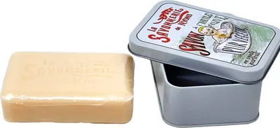 Produktbild von La Savonnerie De Nyons Seife in der Metalldose Bébé Le Bain Baumwollblüte