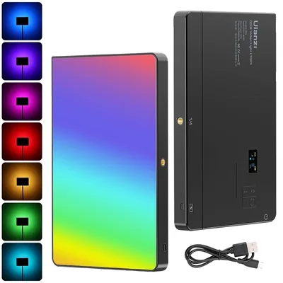 Obrázok produktu pre RGB video svetlo, výkon 15 W, batéria 8000 mAh