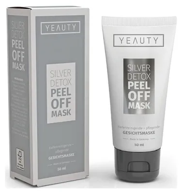 Produktbild von Yeauty Silver Detox Peel off Maske Gesichtsmaske 50 ml