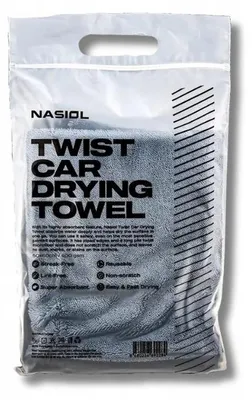 Produktbild von NASIOL Twist Autotrockentuch 600gsm 50x60cm super saugfähig