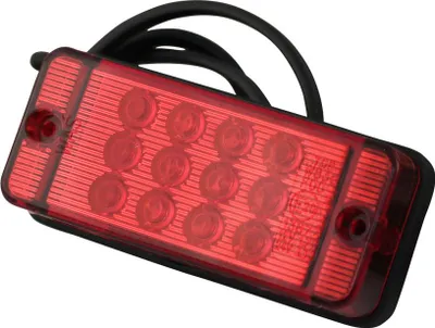 WAS Pracovné svetlá a hmlové svetlá  108x48x23mm 0,5m DC LED 12-24 700KR+KP0.5M+DC