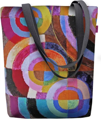 Obrázok produktu pre Bertoni plátenná taška s potlačou SUNNY 36x40 cm taška cez rameno - kolieska