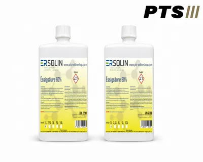Produktbild von Essigsäure 60% 2x1L Entkalker auch in 1L 3L 5L 10L ergiebig