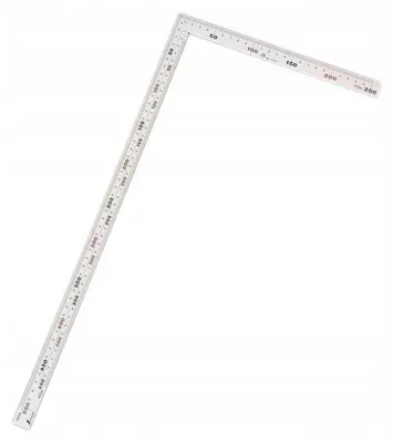 Produktbild von Shinwa Universalwinkel 500x250mm Edelstahl Präzisions-Messwerkzeug