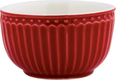 Produktbild von Greengate Schale Mini ALICE Rot Dip Schale Everyday Geschirr RED Schüssel