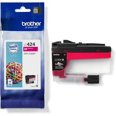 Image de Brother® LC424M Original Brother Tintenpatrone magenta (LC-424M)