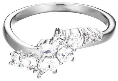 Produktbild von Esprit Damen Ring Silber Floating Stones Zirkonia ESRG92522B1, Ringgröße:53 (16.8 mm Ø)