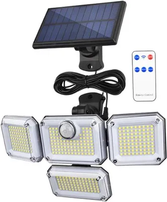 Obrázek produktu pro Vodotěsná solární lampa pro venkovní použití, bezdrátová solární lampa do zahrad a na terasy.