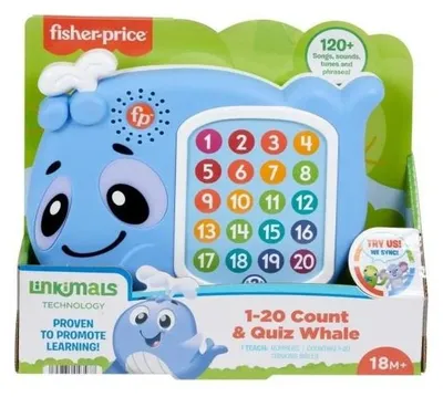Zdjęcie produktu dla Fisher Price Linkimals Interaktywny Wieloryb