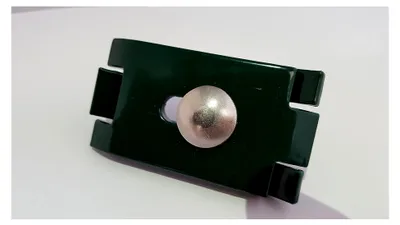 Produktbild von 20 Stück Eckverbinder grün 6005 für Gittermatten