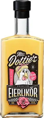 Produktbild von Mrs Dotties zarter Premium Eierlikör mit feiner Vanillenote 500 ml