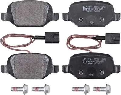 Produktbild von A.B.S. 37863 Bremsbeläge Satz Hinten für FIAT 500 (312) 500 C (312) für ABARTH 500 / 595 / 695 Schrägheck (312)