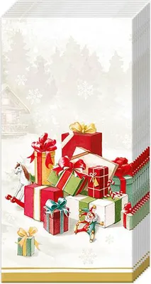 Produktbild von HAPPY PRESENTS Gold Papiertaschentücher PT1062109