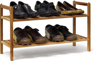 Immagine prodotto di Scaffale per scarpe, ripiano in legno da appoggio, porta-scarpe