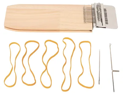 Mini-Webstuhl – Strickmaschinen-Werkzeug für DIY-Stricken & Nähen