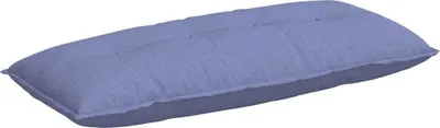 Obrázok produktu pre vidaXL Zadný vankúš džínsy modrý 120 x 19 x 50 cm látka