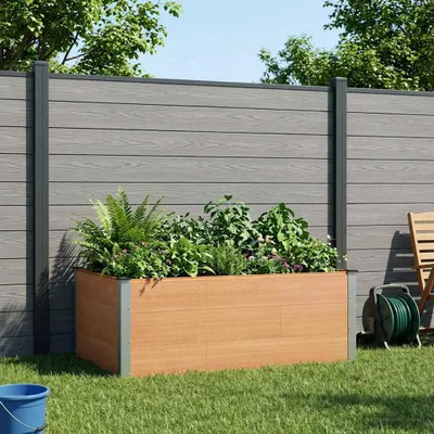 Image de Maison Exclusive - Potager surélevé marron 150 x 100 x 54 cm