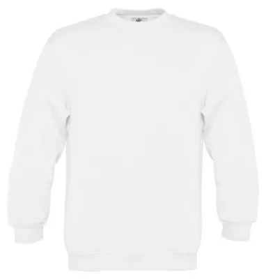 Produktbild von B&C - Sweatshirt für Kinder angesetzte Ärmel LT1932 (116) (Weiß)