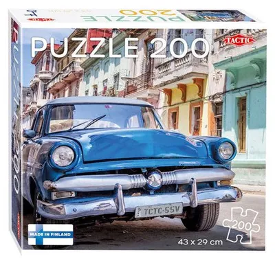 Image de Puzzle Voiture de collection à La Havane, 200 pièces.
