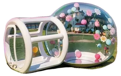 Obrázok produktu pre Nafukovací kopulový stan typu „bubble“, odolný PVC materiál, prenosný dizajn, 3M 10.
