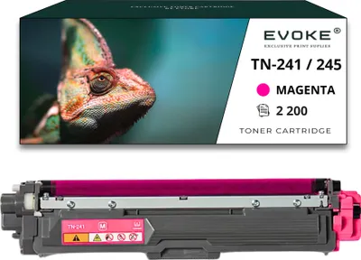 Image de Toner pour Brother TN245M / TN241M-245M TN245M / TN241M Rouge (magenta) | Remplacement pour DCP-9015CDW DCP-9020CDW MFC-9340CDW MFC9140CDN