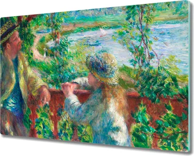 Produktbild von Coloray Kochplattenabdeckung Herdabdeckplatte 80x52 cm Hackbrett Schneidebrett Küchenbrett - Man Kind Waldsee