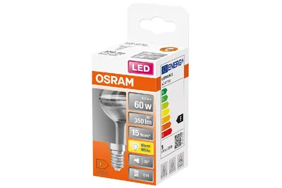Produktbild von LED-Reflektorlampe "STAR R50", 4,3W, E14, Warmweiß, matt (00215090)