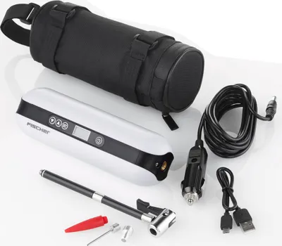 Obrázok produktu pre FISCHER 50375 Kompresor FISCHER na batérie s powerbankou a LED baterkou