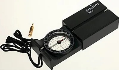 Obrázek produktu pro Suunto MB-6 NH Magnetický navigační kompas Plastový černý