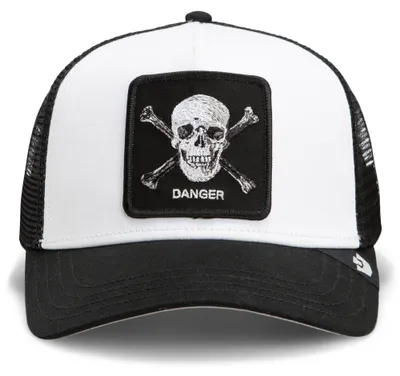 Produktbild von Goorin Bros. OG Trucker Cap Core Mesh Danger Skull and Crossbones Dust