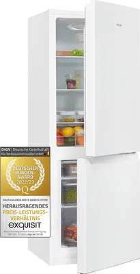 Produktbild von Exquisit Kühl-Gefrierkombination KGC232-60-E-040E weiss | 173 l Nutzinhalt | Weiß