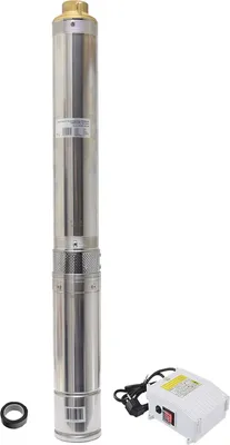 Produktbild von Agora-Tec® 4 Zoll Brunnenpumpe Tiefbrunnenpumpe PREMIUM 550W-5.5-72 30m Kabel