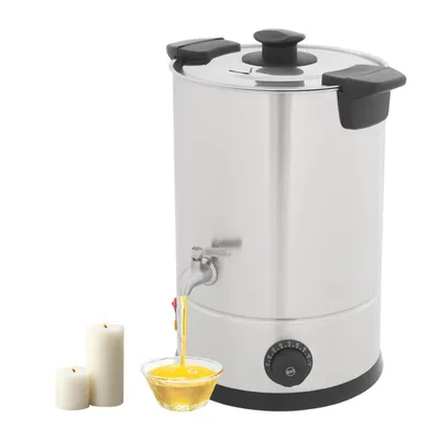 Produktbild von 12L Wachsschmelzer, 1800W Elektrischer Wachsschmelztopf, Wachsschmelzer mit Einstellbarer Temperatur