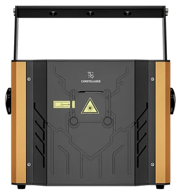 Produktbild von RGB-Laserlicht - Kabelloser Animationseffekt - 6 W - 20 kPPS - TTL - ILDA - DMX512