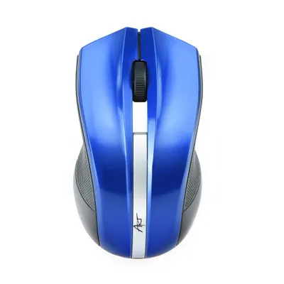 Immagine prodotto di ART Wireless Mouse Mouse ottico senza fili a 3 pulsanti USB compatibile con laptop, notebook, PC, computer in blu