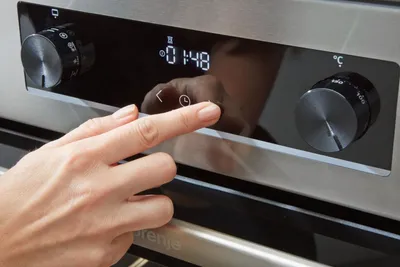 Produktbild von Gorenje GECS5C70XPA Elektroherd mit Glaskeramik-Kochfeld, mit Airfry, FrozenBake und Pizza-Funktion, GentleClose, 50cm Breite