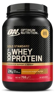 Produktbild von Optimum Nutrition Gold Standard 100 % Whey - 780 g Chocolate Peanut Butter