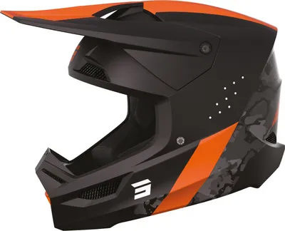 Obrázok produktu pre Motokrosová prilba Shot Race Camo, schwarz/neon-orange, S (55/56)