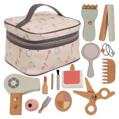 Immagine prodotto di Set cosmetico in legno per bambini 17 in 1