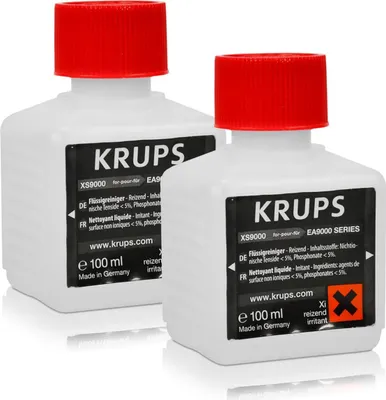 Produktbild von Krups XS9000 Reinigungsflüssigkeit 2x100ml