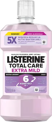 Immagine prodotto di Listerine Total Care Extra Mild collutorio, 500 ml